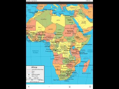 Map of Africa