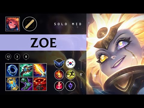 Zoe Mid vs Yasuo - KR Diamond Patch 25.23