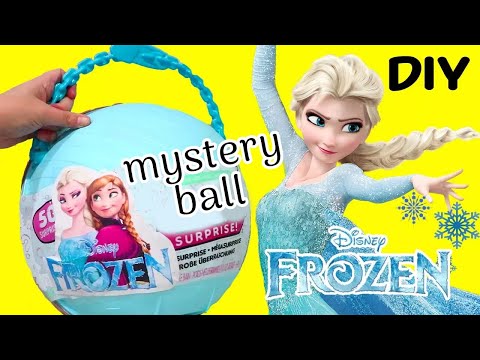 FROZEN Elsa & Anna Mystery Ball Fun for Kids | Sniffycat Video