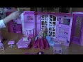 Ogromny Domek Barbie + 40 elementów + 2 lalki ...