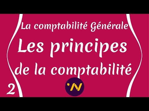 les principes de la comptabilité générale