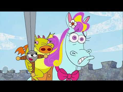 Dave the Barbarian but it's only Christopher Walken horse