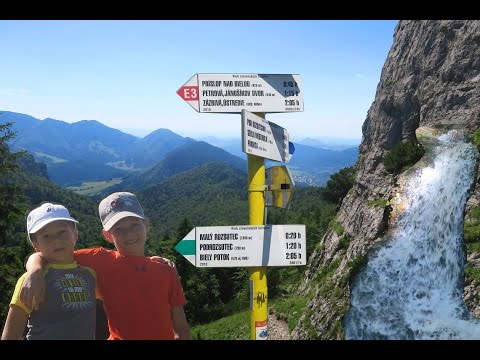 Janosikove Diery, Slowakei💦Höhlen, Schluchten & Gebirge m. Wasserfällen -Weltreise m. 4 Kindern