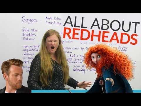 【新奇世界觀】你知道「Ginger」其實代表紅頭髮的人嗎？ (REDHEADS: Discover the world of GINGERS)