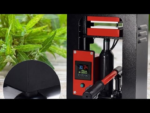 5 Ton Hydraulic Heat Press Machine 3x5 inch Dual Dab Heated Plates LCD Controller Review, Very effec