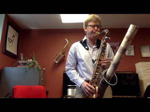 Tenor sax with low F extension