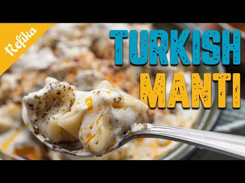 Homemade Turkish Mantı Recipe🥟 with Garlic Yoghurt and Chili Butter 🧈