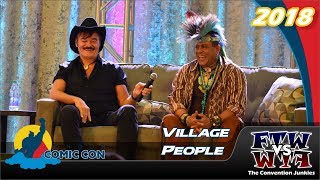 Village People (Cowboy Randy Jones &amp; Indian Felipe Rose) London Comic Con 2018