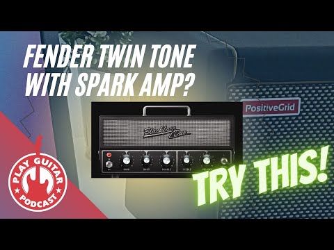Fender Twin Tone with Spark Amp... TRY THIS