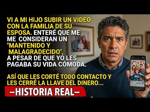 Mi Hijo Publicó Un Video Con La Familia De Su Esposa — Y Fue Entonces Cuando Descubrí Que Me Veían..