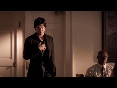 Damon Salvatore Enters the Church || TVD 4x02