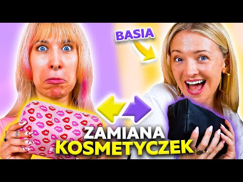 ♦ HOW DOES BASIA KURDEJ-SZATAN APPLY MAKEUP? 😱COSMETIC BAG SWAP ♦ Agnieszka Grzelak Beauty