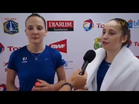 Jakarta 2015 : Emilie Lefel - Delphine Lansac 11/08/2015