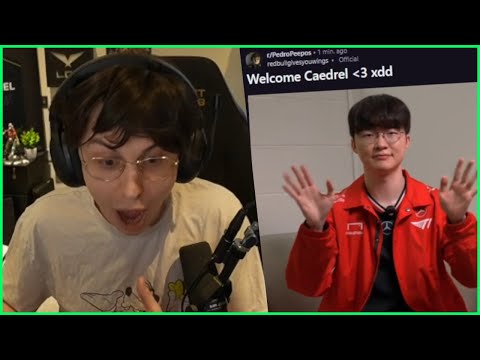 Red Bull Gives Caedrel A HUGE Surprise On Stream