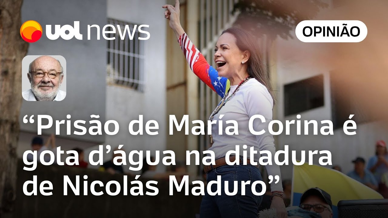 Venezuela: Prisão de María Corina Machado deve aumentar clima de guerra na posse de Maduro | Kotscho