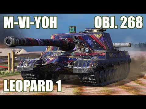 Leopard 1, Obj. 268 & M-VI-Yoh ● WoT Blitz