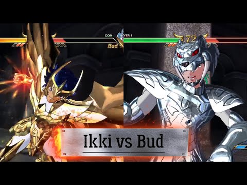 Saint Seiya: Soldiers Soul - Ikki (God Cloth) vs Bud (5 Round)
