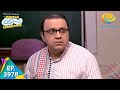 Bhide Gets Furious Taarak Mehta Ka Ooltah Chashmah Full Episode 3978 11 Jan 2024