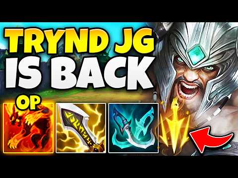 How to play Tryndamere JUNGLE in the NEW split... (FASTEST CLEAR EVER)