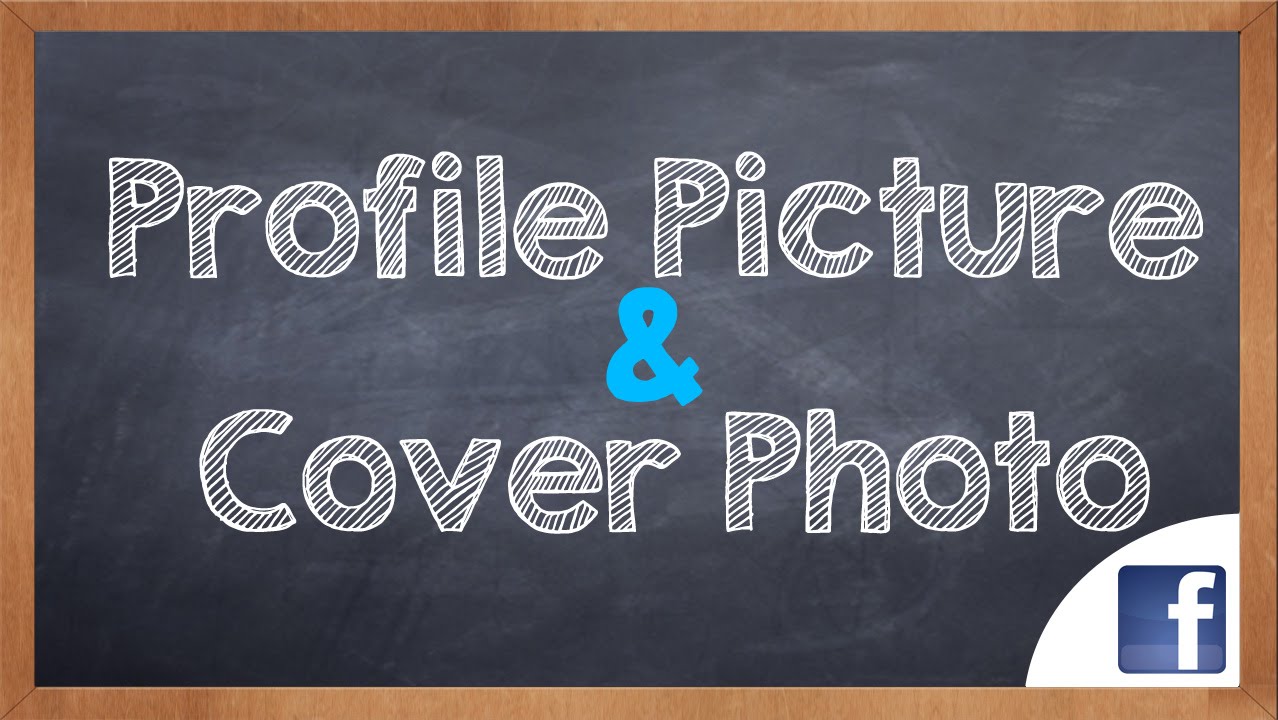 How can I add or change a profile photo or cover photo on Facebook?