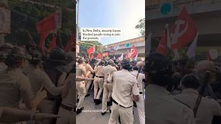 India's Security Forces Confront Gen Z Protesters Over Voter Roll Removals