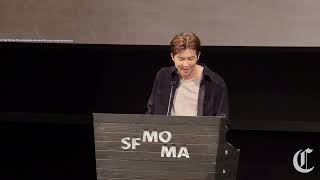 K-pop star RM gives heartfelt speech ahead of SFMOMA opening