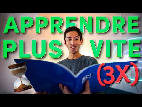 Apprends tes cours 3X PLUS VITE ⚡️