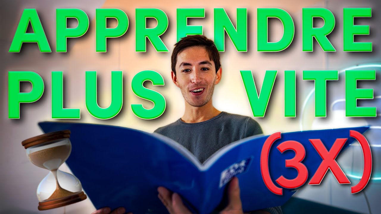 Apprends tes cours 3X PLUS VITE ⚡️