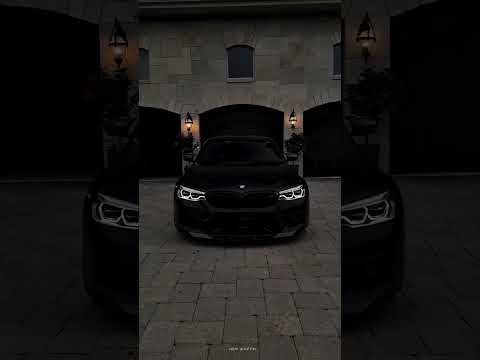 BMW M4 black car edit