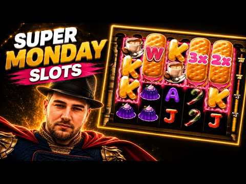 Thumbnail for video: Super Monday Slots Session With Jimlander