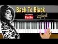 Amy Winehouse - Back To Black Piano Tutorial FACILE Expliqué