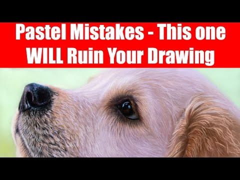 AVOID This Pastel Drawing Mistake at ALL COSTS !  I JasonMorgan.co.uk