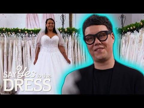 Gok Works His Magic To Boost The Bride's Confidence! | Say Yes To The Dress: Lancashire