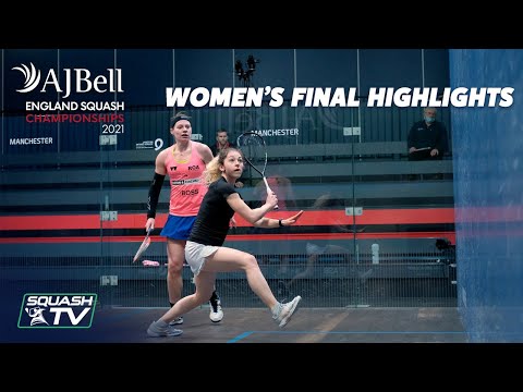 Perry v Kennedy - AJ Bell England Squash Championships - Women's Final Roundup