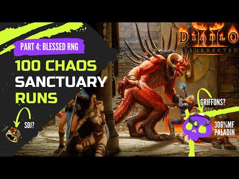 100 Chaos Sanctuary Runs | Diablo 2: Resurrected | Episode 4 Loot Highlight