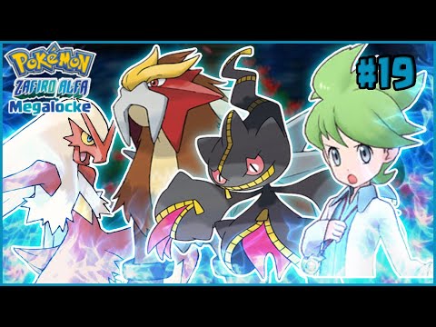 POKEMON ZAFIRO ALFA MEGALOCKE #19 - BLASCO VIENE CON TRAIDORES Y  LEGENDARIO!!!
