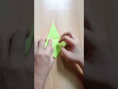 easy origami for kids hummingbird / how to make hummingbird