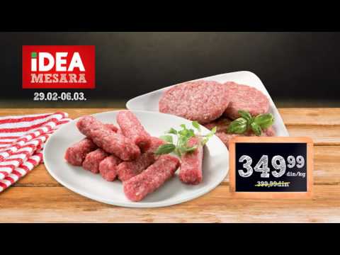 Sveže sa IDEA mesare 29.02. - 06.03.2016.