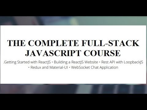 62 The Complete Full Stack Javascript Course