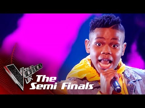 Donel Mangena Performs 'Happy': The Semifinals | The Voice UK 2018