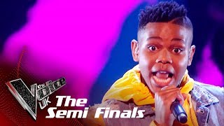 Donel Mangena Performs 'Happy': The Semifinals | The Voice UK 2018