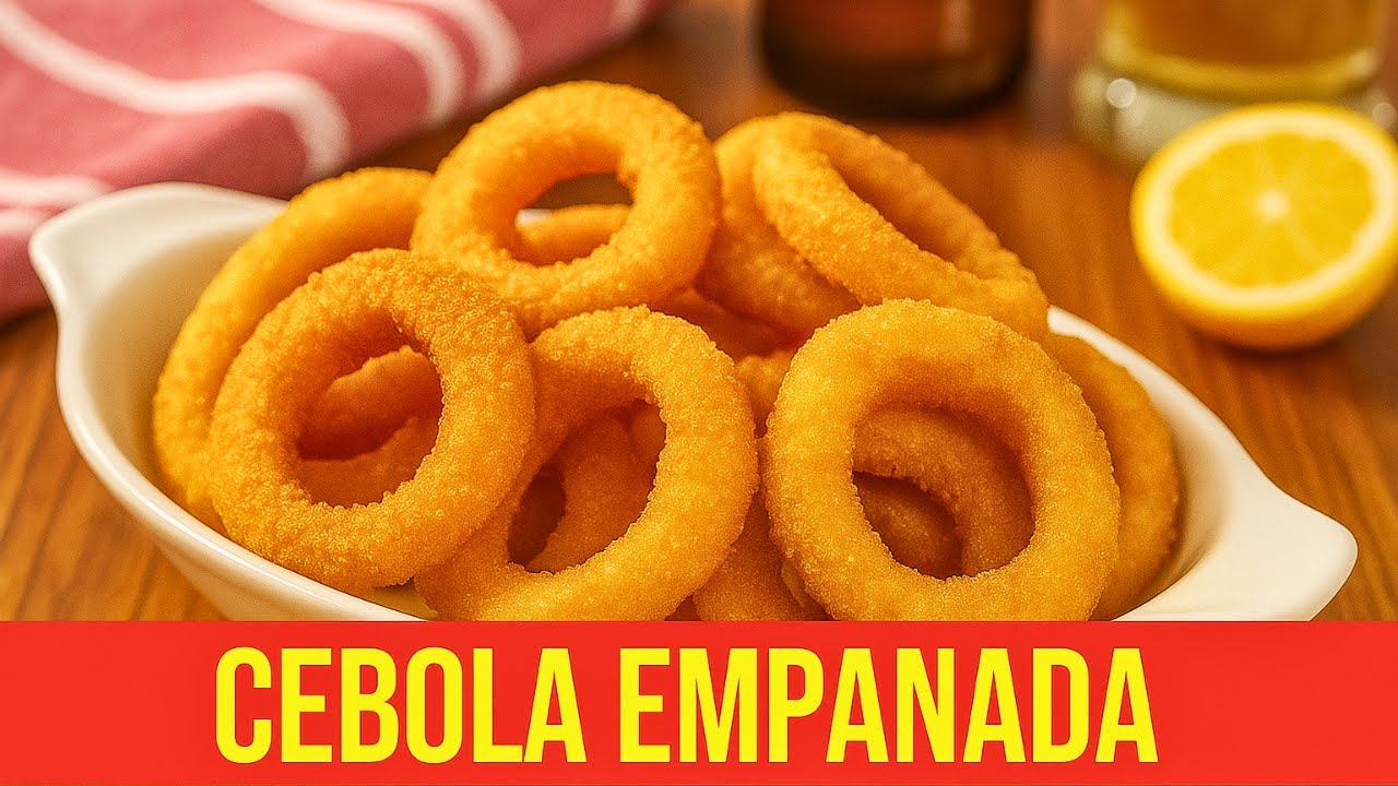 Cebola empanada super fácil - prato do dia