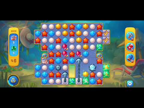 Fishdom 8531 Hard Level - NO 💣🧨💥