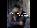 Chellakuttiye (Slowed + Reverb) | Pearley Maaney l Love #pearley #songs #malayalam #love #romance