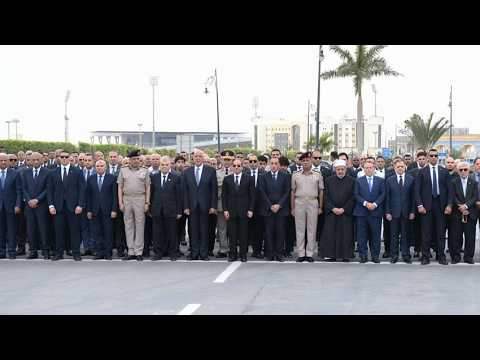 الرئيس عبد الفتاح السيسي يتقدم جنازة اللواء كمال مدبولي والد الدكتور مصطفى مدبولي رئيس مجلس الوزراء