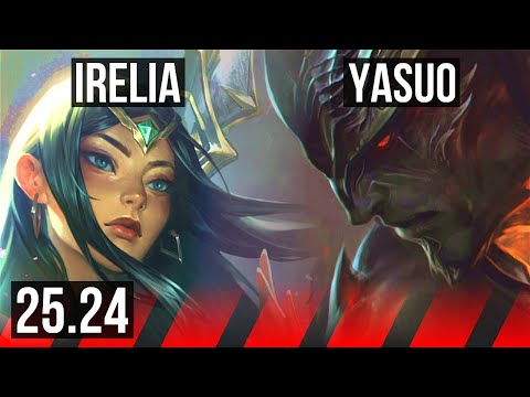IRELIA vs YASUO (TOP) | KR Master | 25.24