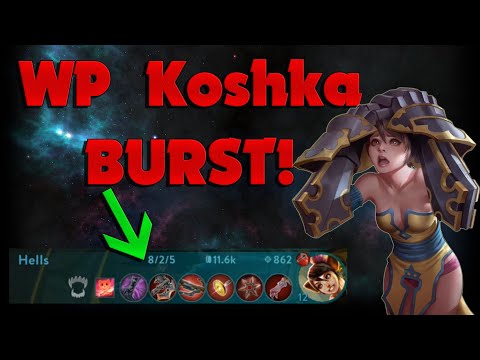WP Koshka CRAZY Burst!// Vainglory 5v5