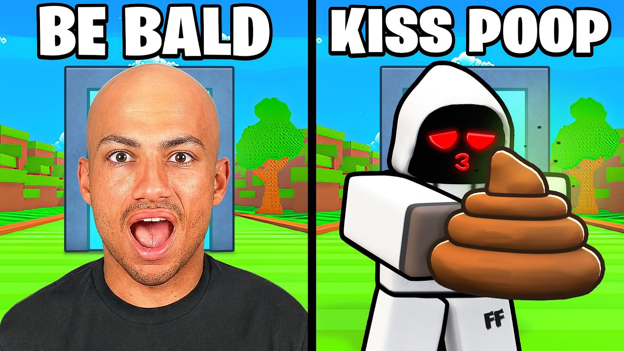 ROBLOX WOULD YOU RATHER, But It ACTUALLY HAPPENS..