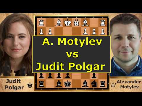 MOTYLEV vs JUDIT POLGAR – European Championship 2001! ♟🔥 #JuditPolgar #Najdorf #SicilianDefense