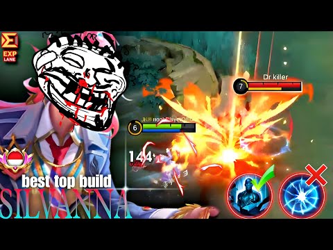 SILVANNA IS SUCKS FOR LATE GAME 🤧| BEST  BUILD FOR SILVANNA 2024 @KazukiOfficial